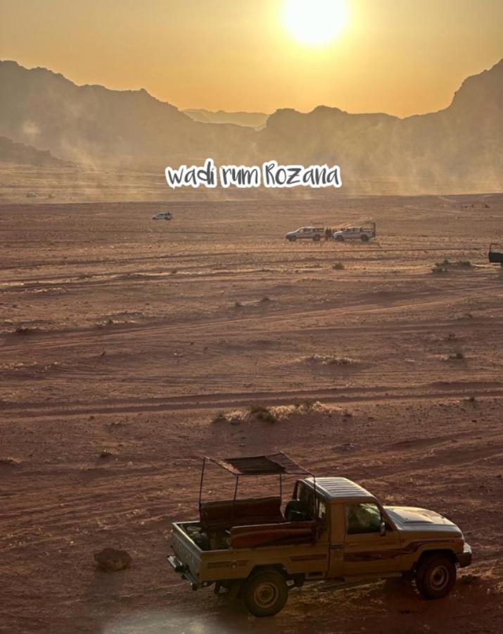 Wadi Rum Rozana Camp Eksteriør billede