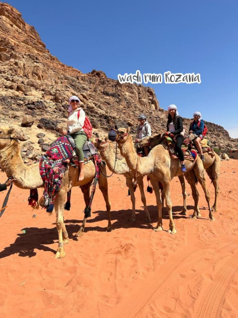Wadi Rum Rozana Camp Eksteriør billede