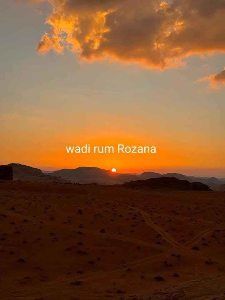 Wadi Rum Rozana Camp Eksteriør billede